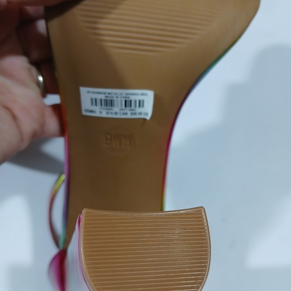 Torrid Two Strap Rainbow Heels - Picture 10 of 12